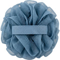 Haud Wide-Ribbon Mesh Bath Pouf 15 cm Dusty Blue - Product view